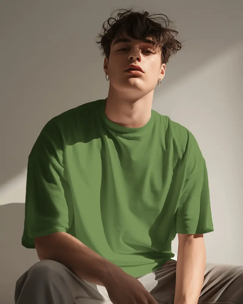 genz-model-with-curly-hair-posing-in-tshirt-mockup-0270.webp