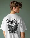 Doodly Clothing Men's Oversize Fallen T-Shirt