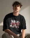 Doodly Clothing's Men's Baki Hanma Oversized T-Shirt