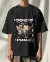 Doodly Clothing Men's Uncharted Treasure Oversize T-Shirt