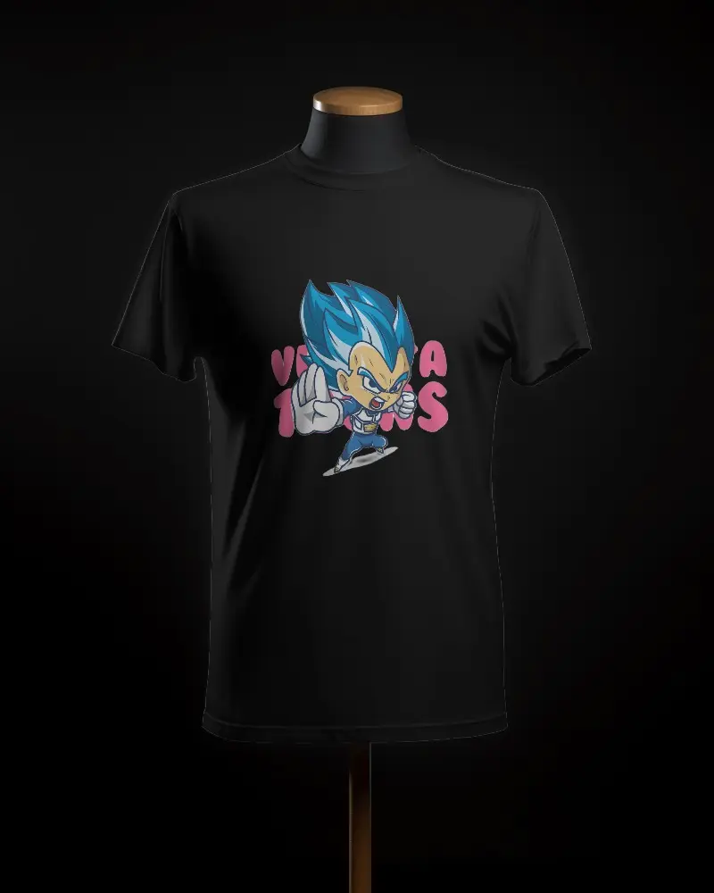 Doodly Clothing Men's Vageta Regular T-Shirt