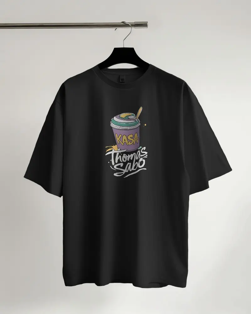 Doodly Clothing's Men's Kasa Sabo Oversize Fit T-Shirt