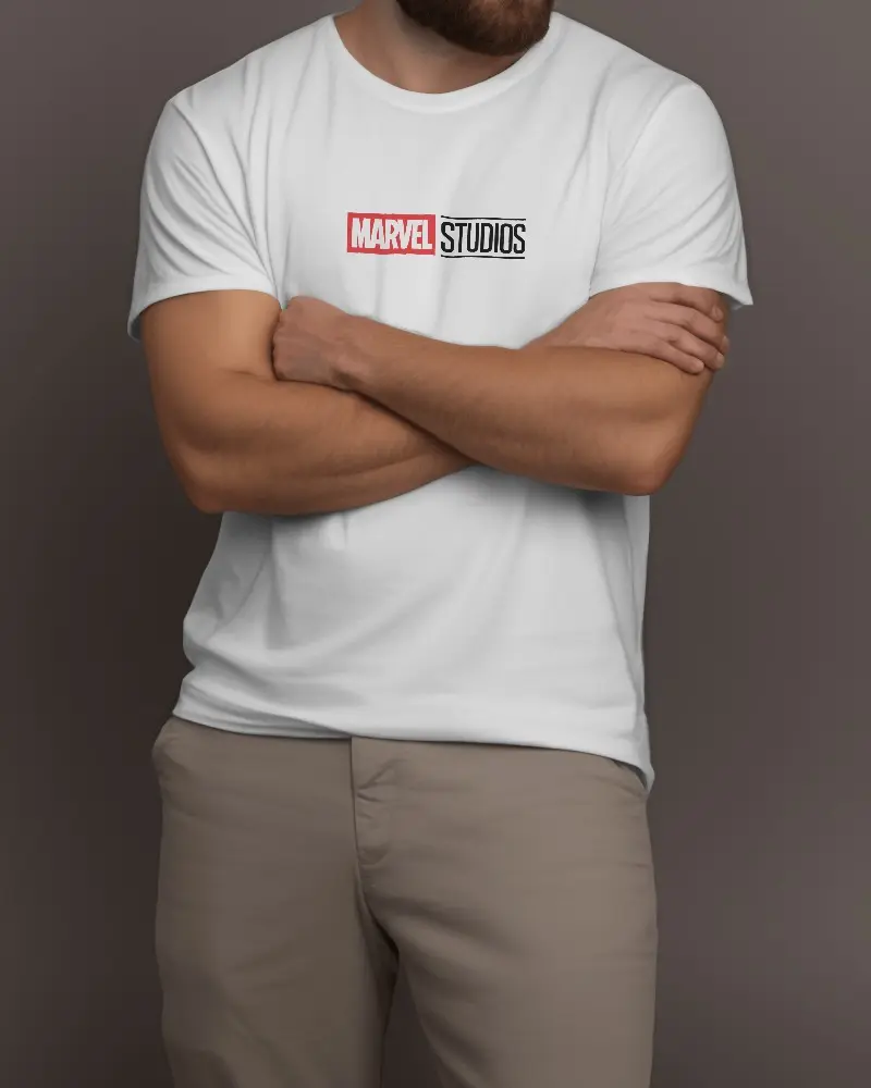 Doodly X Marvel Edition Men's Regular T-Shirt