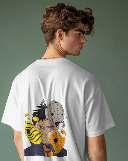 Doodly Clothing Men's Obito Oversized T-shirt