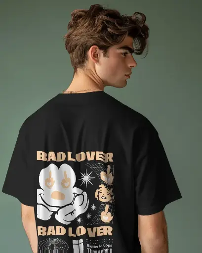 Doodly Clothing Men's Bad Lover Oversize -shirt