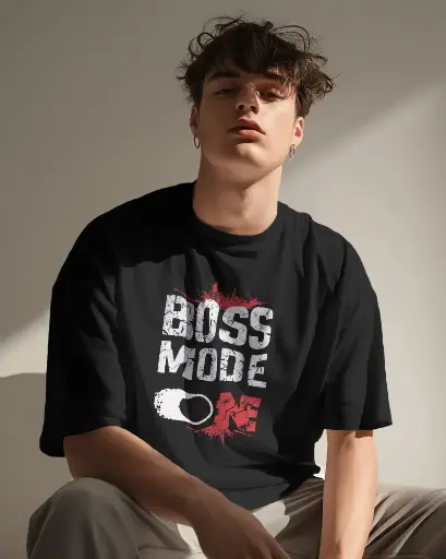 Doodly Clothing Men's Boss  Mode Oversize T-Shirt
