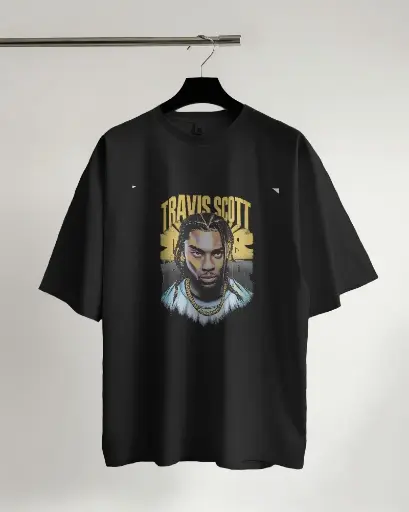 Doodly Clothing's Men's Travis Scott Edition Oversize Fit T-Shirt